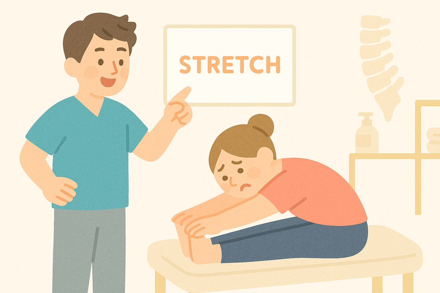 ChatGPT Image 2025年10月6日 主線なしイラスト作るくんnote用106「Stretch」15_13_30