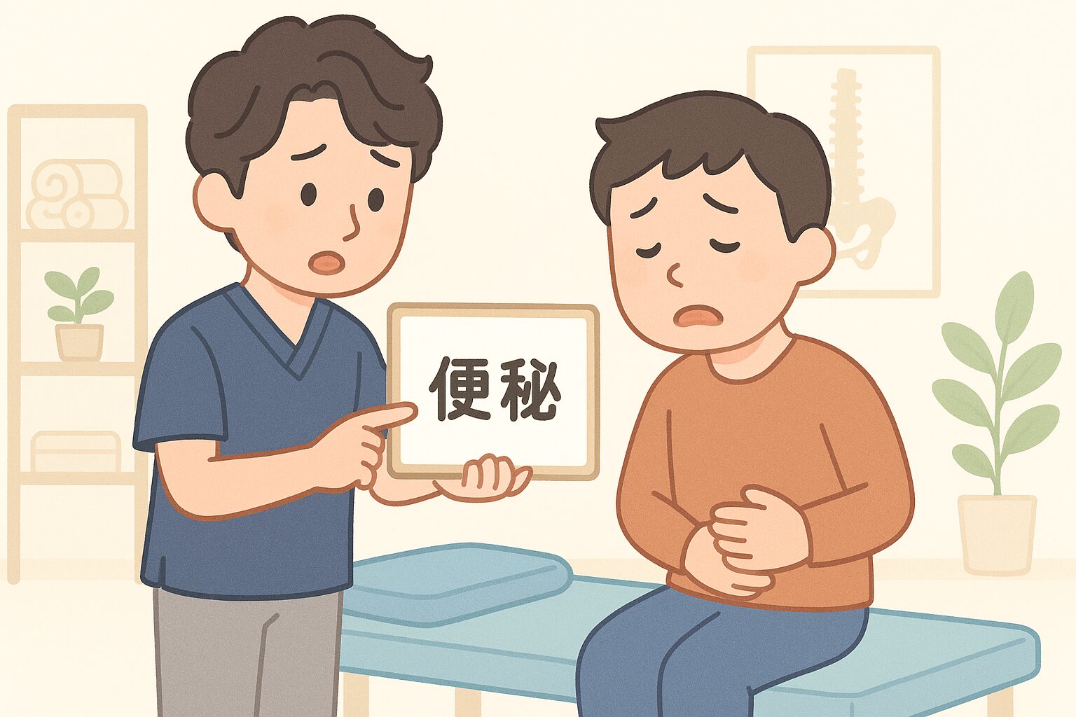 主線なしイラスト作るくんnote用072「便秘」ChatGPT Image 2025年9月27日 13_55_53